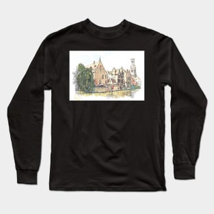 Bruges Belfry Long Sleeve T-Shirt